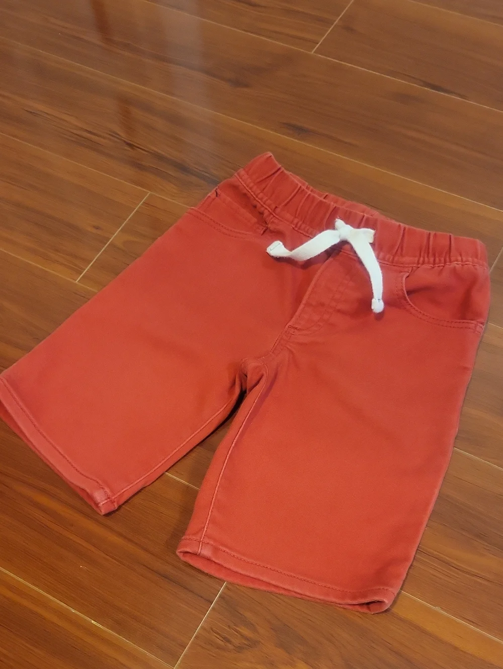 GAP Kids Denim Pull-On Shorts Red Size 5 Years